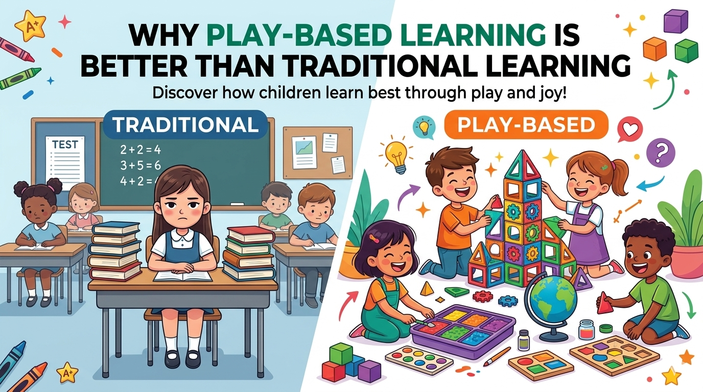 Why Play-Based Learning is Better Than Traditional Learning